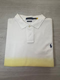 Polo Ralph Lauren Blanc Jaune Bleu Taille XL