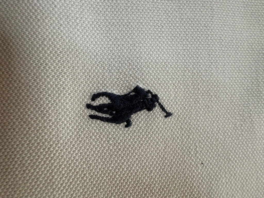 Polo Ralph Lauren Blanc Jaune Bleu Taille XL