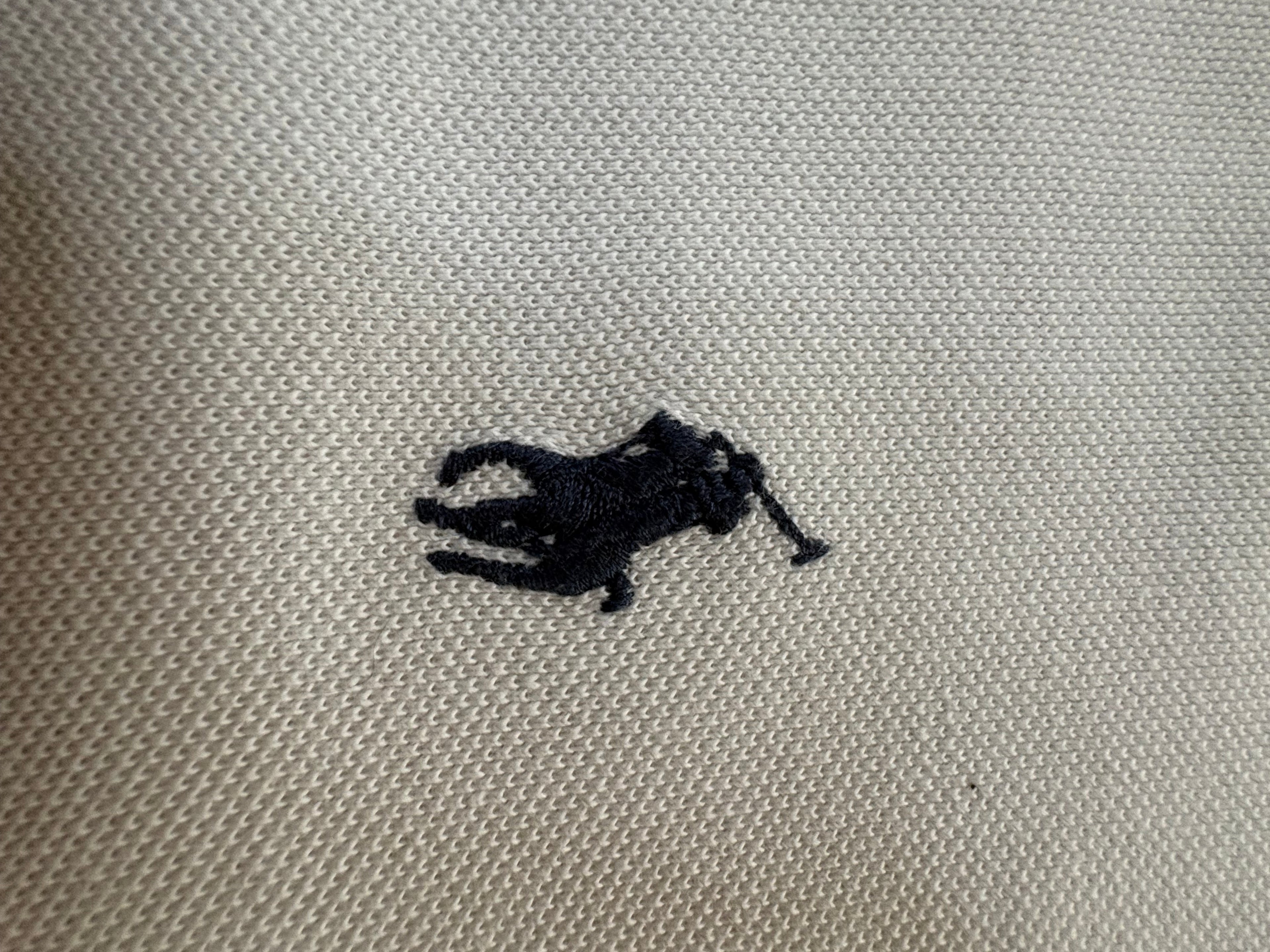 Polo Ralph Lauren Blanc Jaune Bleu Taille XL