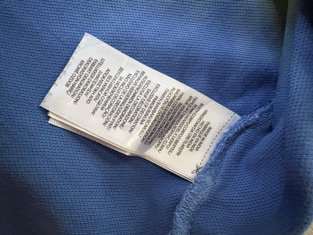 Polo Ralph Lauren Blanc Jaune Bleu Taille XL