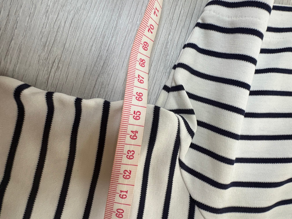 Polo Ralph Lauren Marinière Blanc et Noir Taille XL