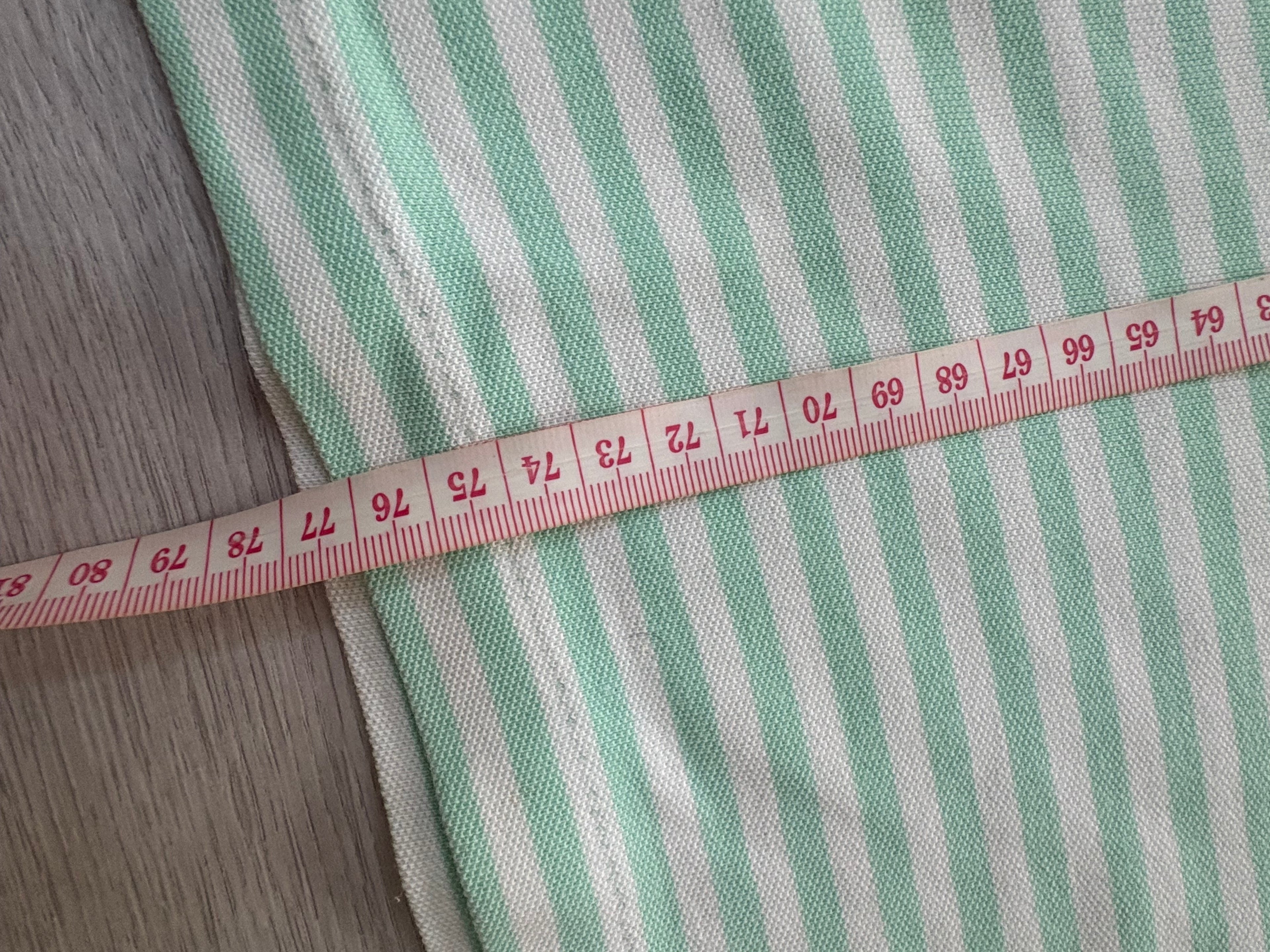 Polo Ralph Lauren Rayé Turquoise et blanc Taille XL