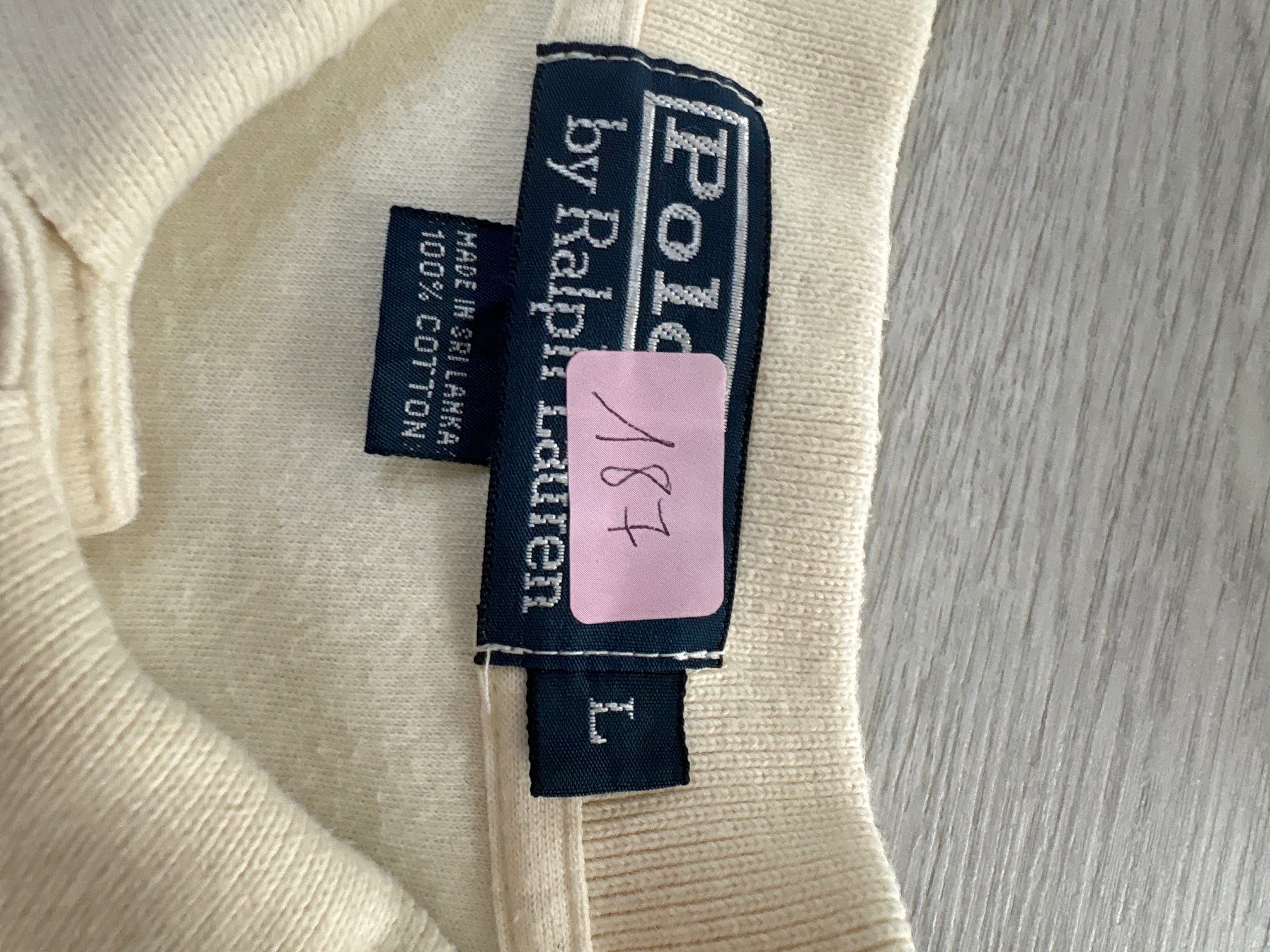 Polo Ralph Lauren Blanc Taille L