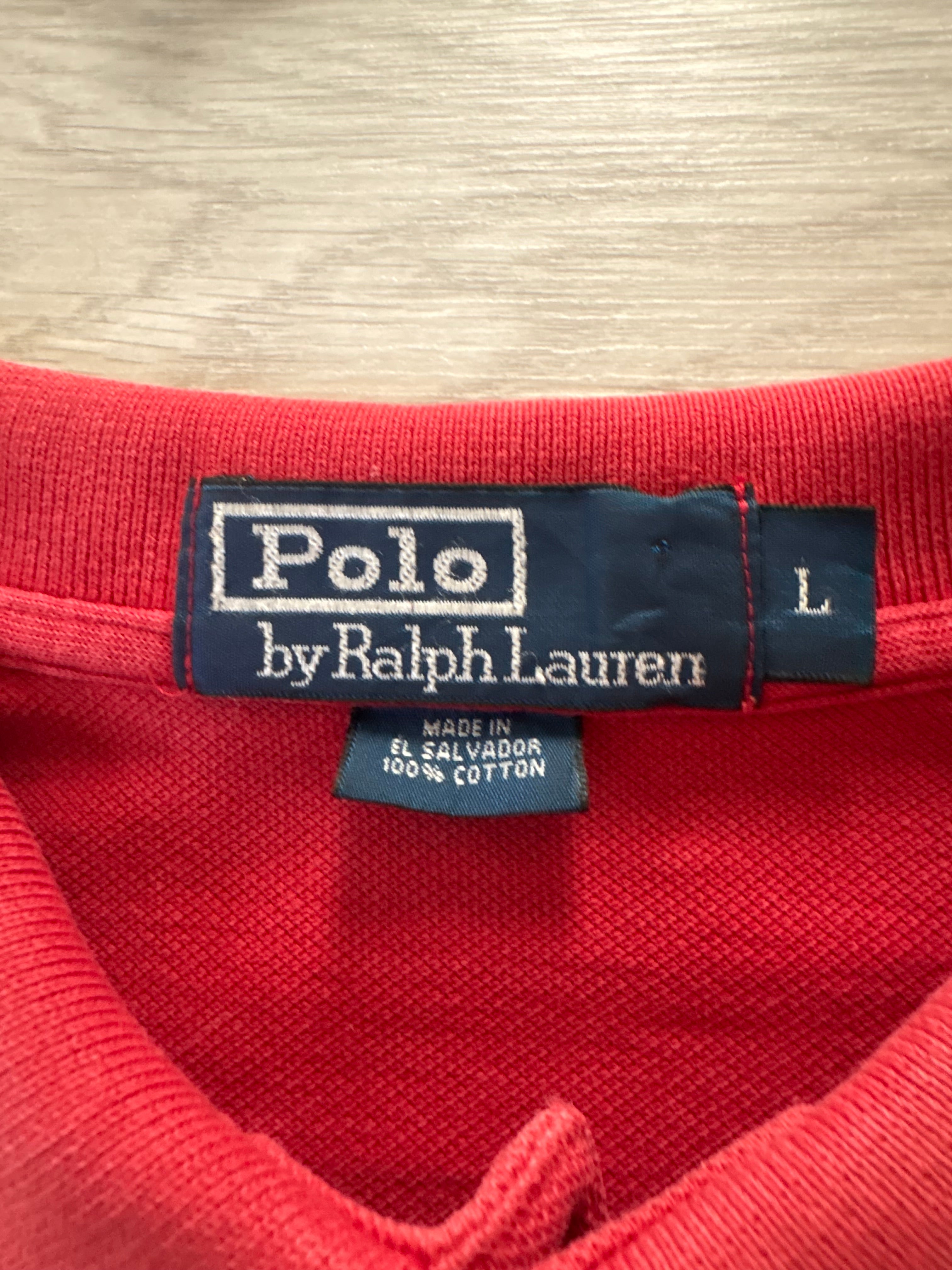 Polo Ralph Lauren Rouge Taille L