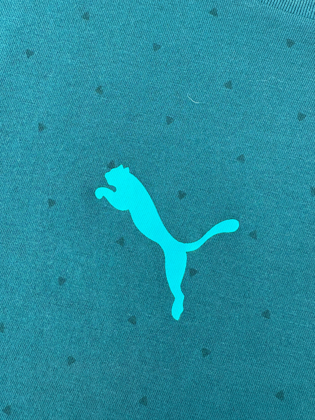 T-shirt puma homme taille M vert