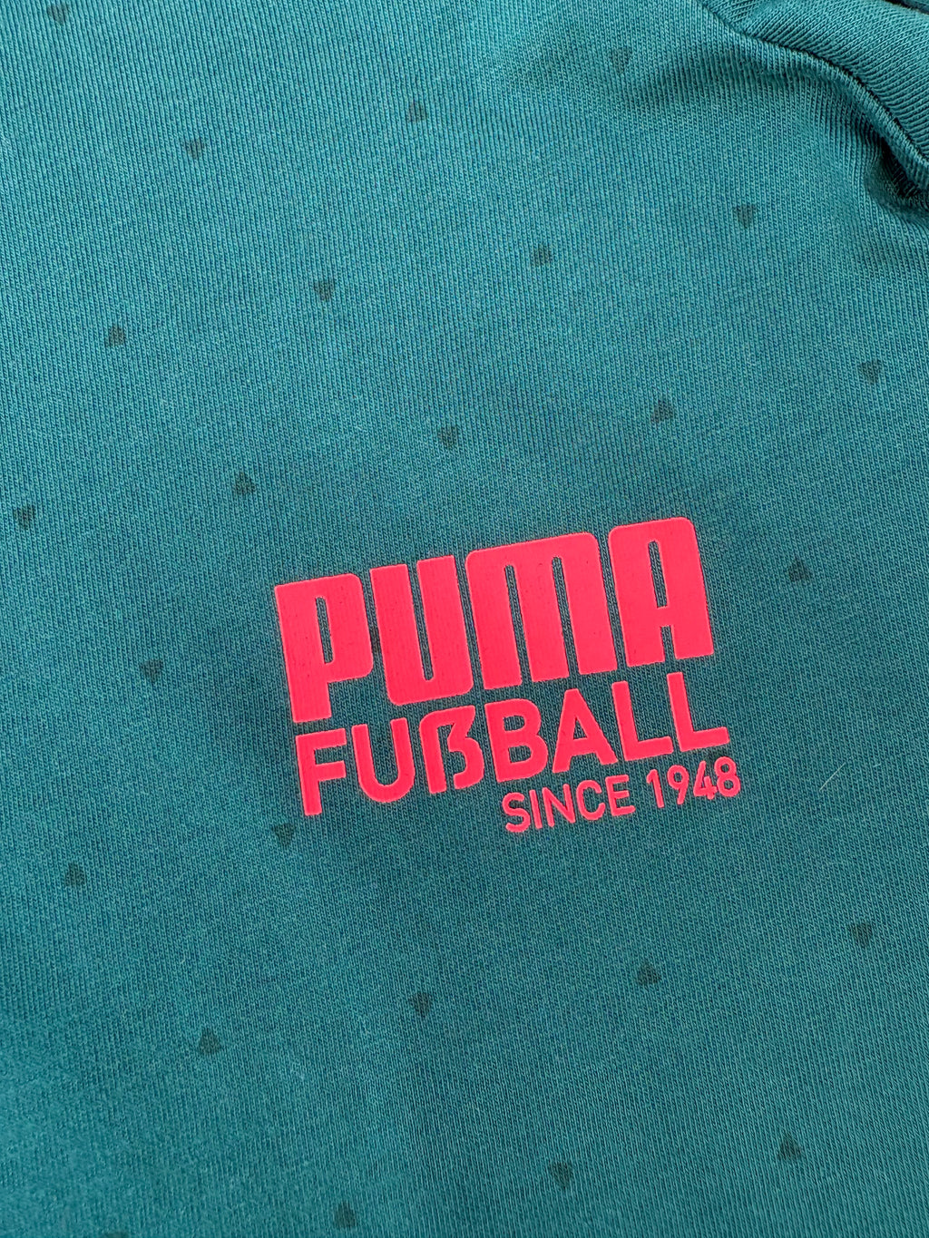 T-shirt puma homme taille M vert