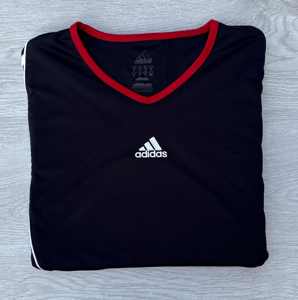 T-shirt adidas sport homme noir et rouge taille M