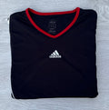 T-shirt adidas sport homme noir et rouge taille M