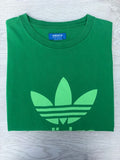 T-shirt adidas homme taille M vert