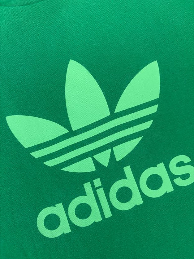 T-shirt adidas homme taille M vert