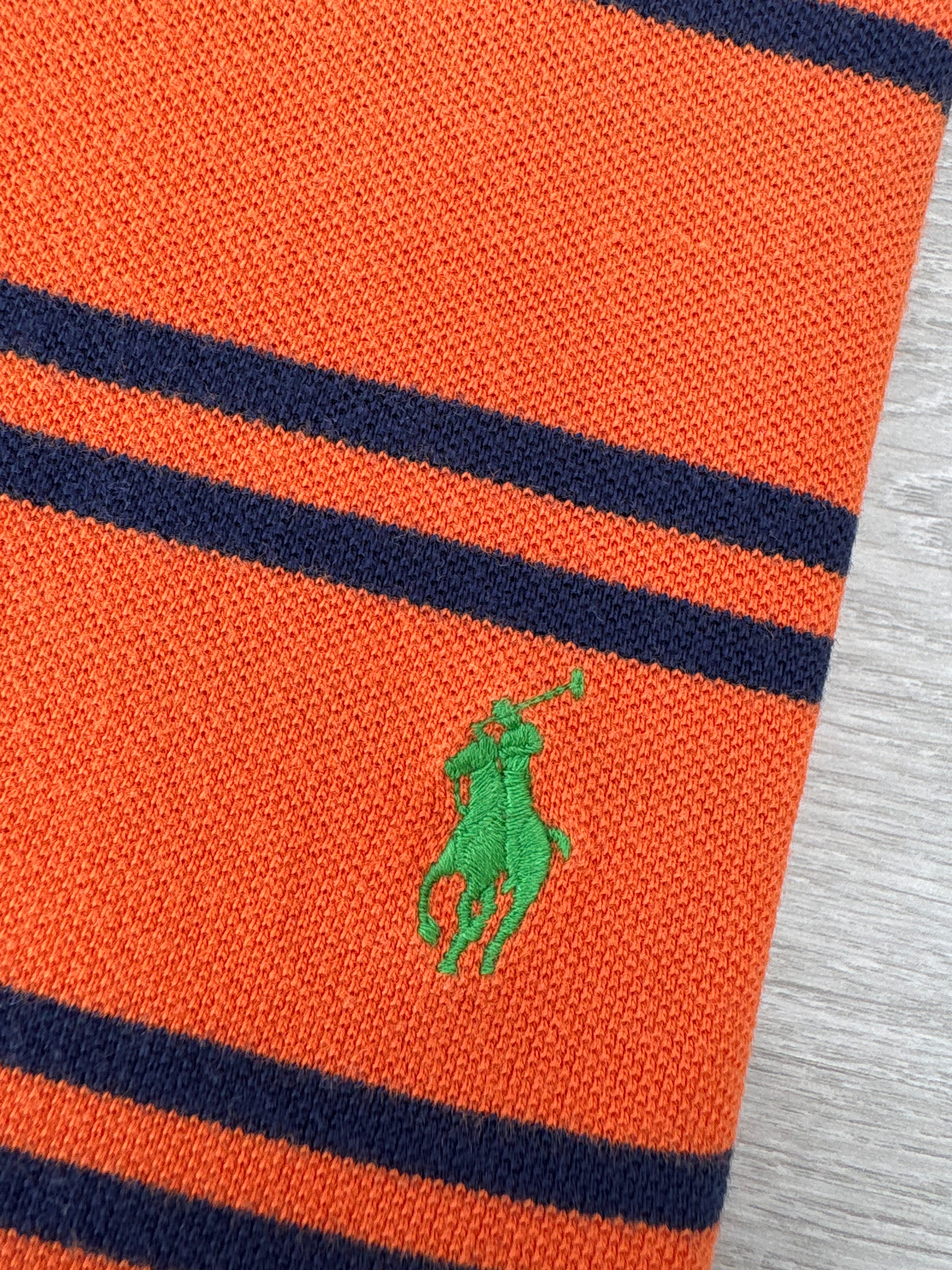 Polo Ralph Lauren Homme Rayé Orange Taille XL