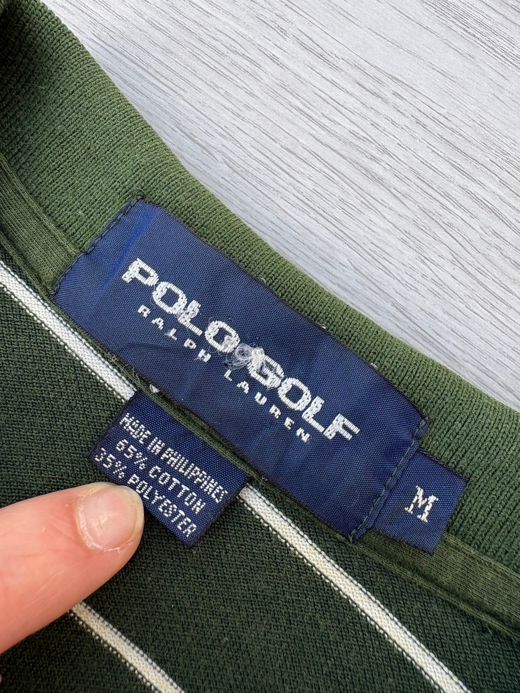 Polo Ralph Lauren homme Taille M Vert